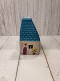 Cottage Bud Vase Turquoise