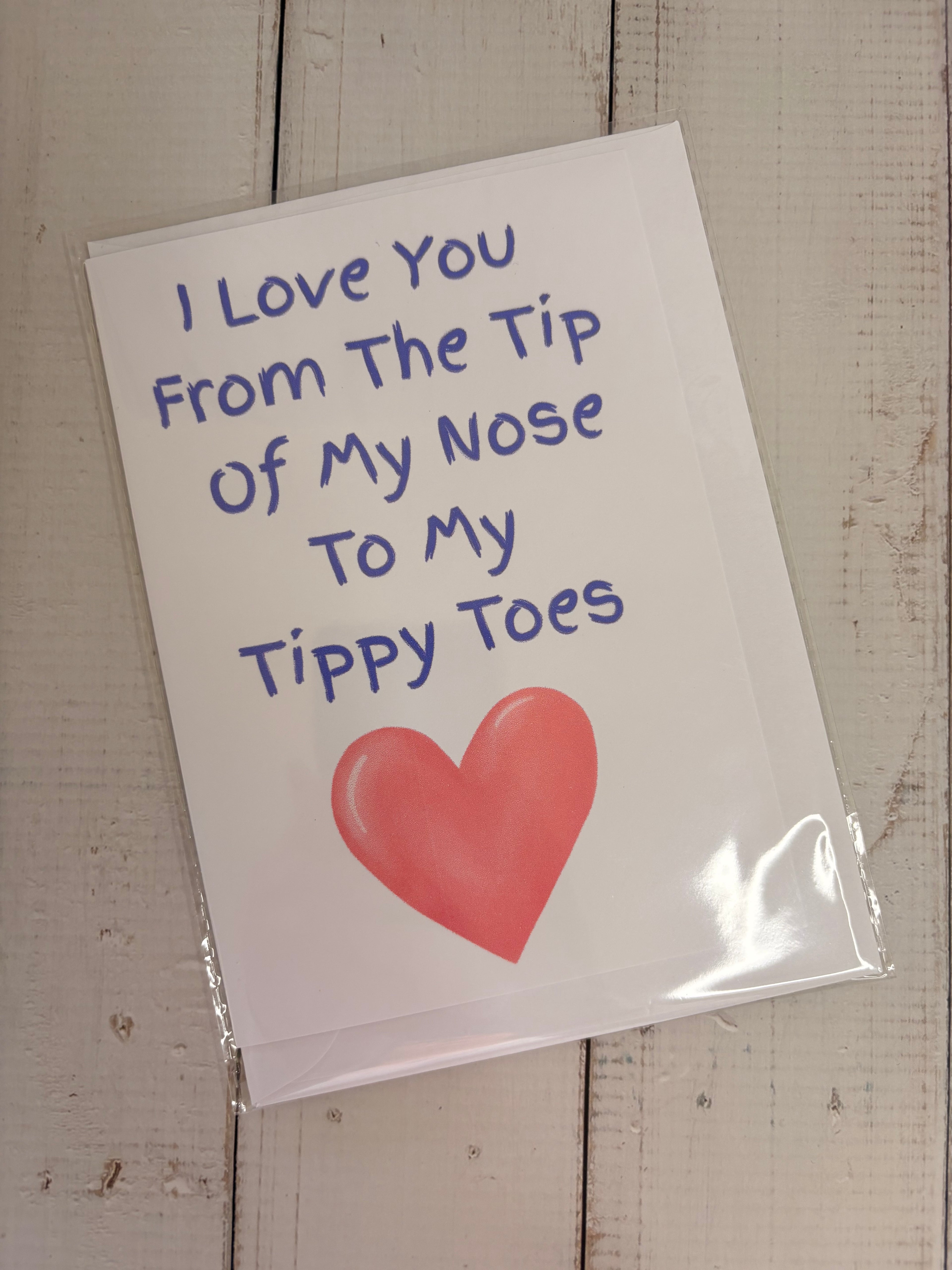 Greeting Card - I Love You