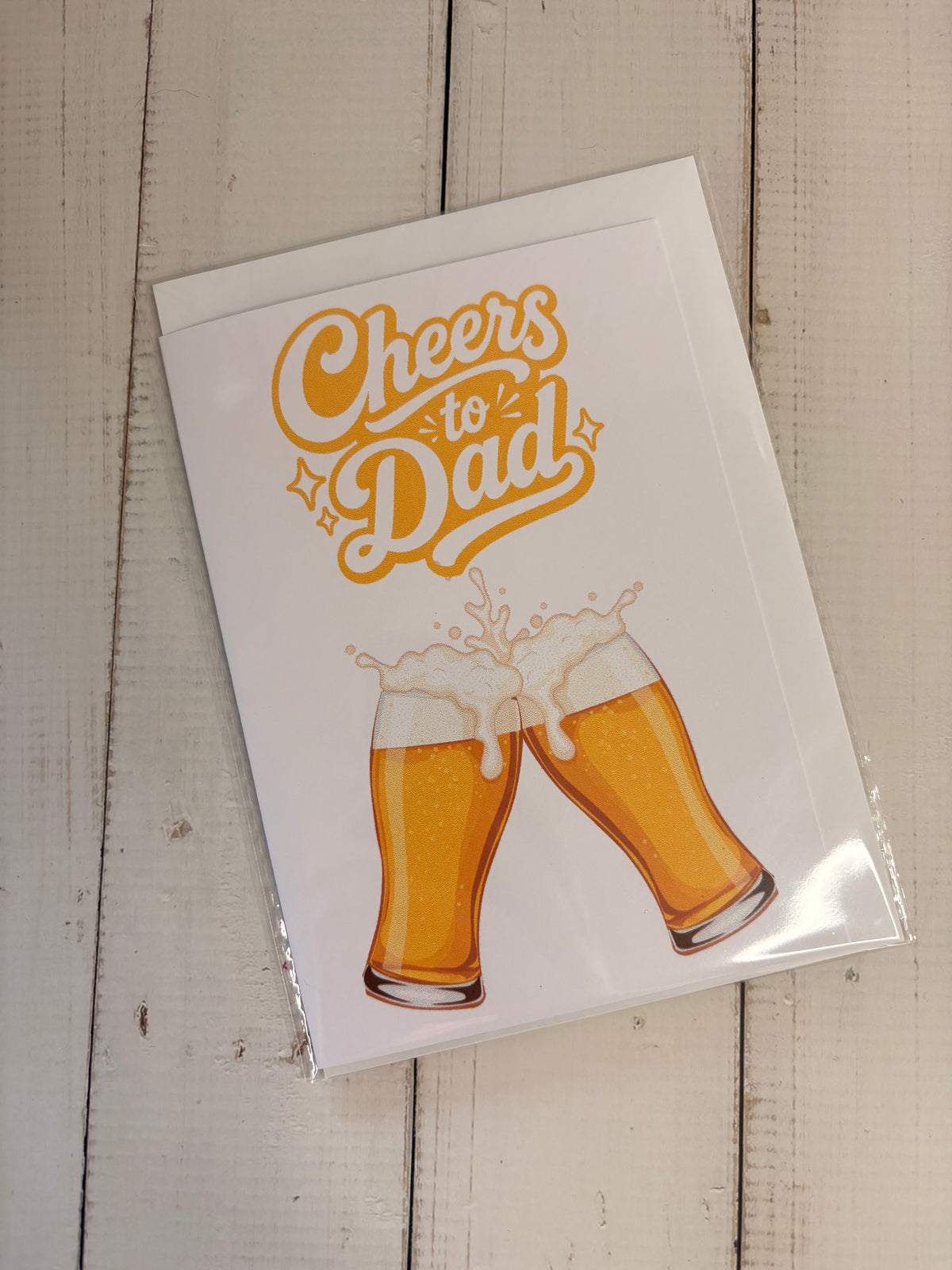 Greeting Card - Cheers Dad