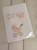 Greeting Card - It’s a girl