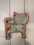 Terracotta Cat Trinket Dish