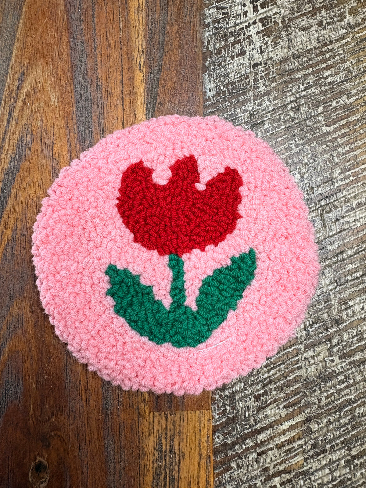 Punch Needle Coasters
