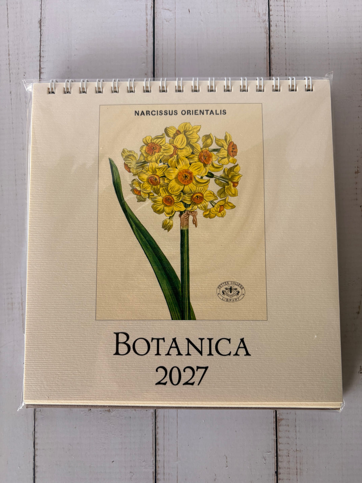Cavallini 2027 Desk Calendar - Botanica