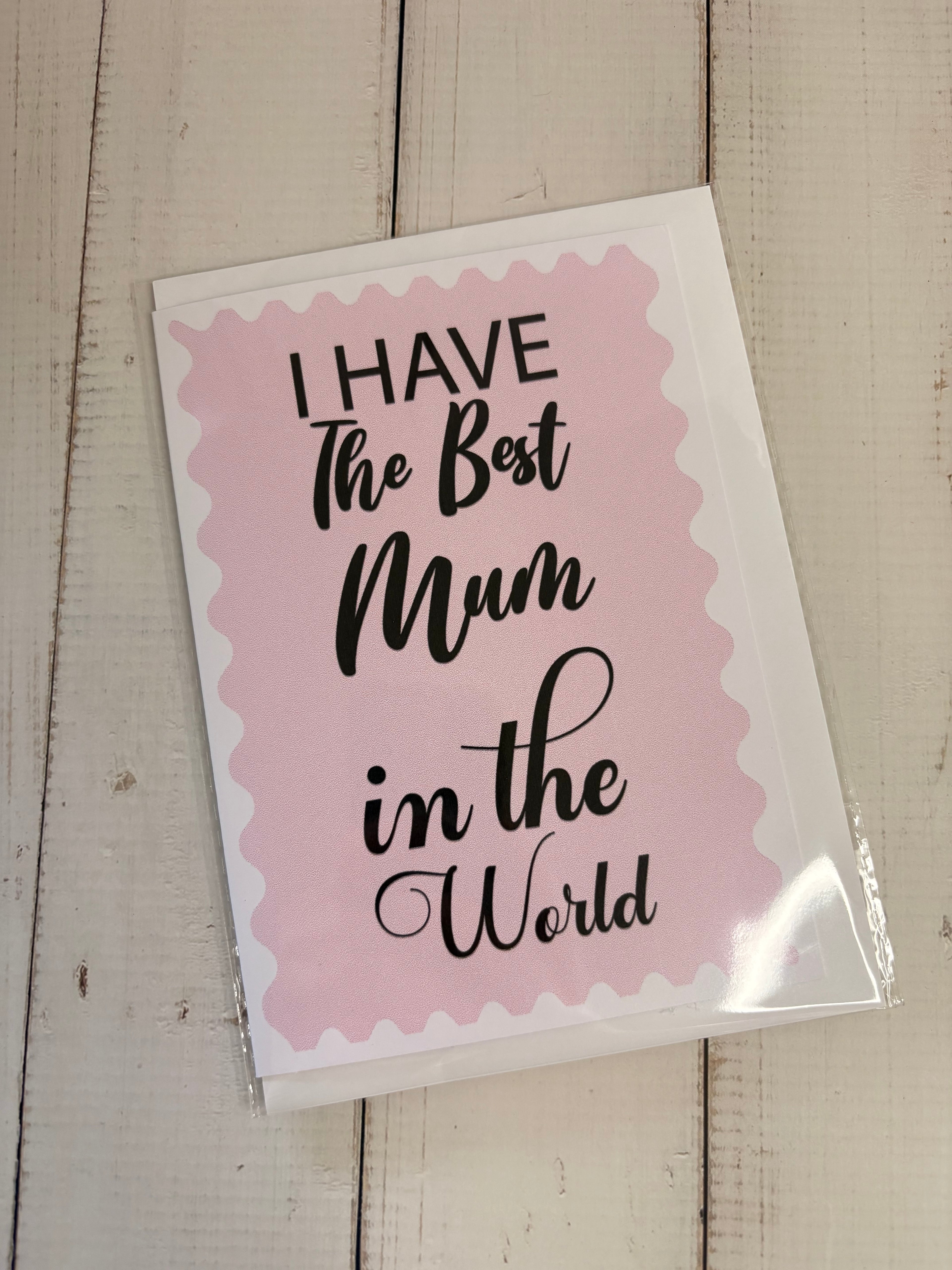 Greeting Card-Best Mum