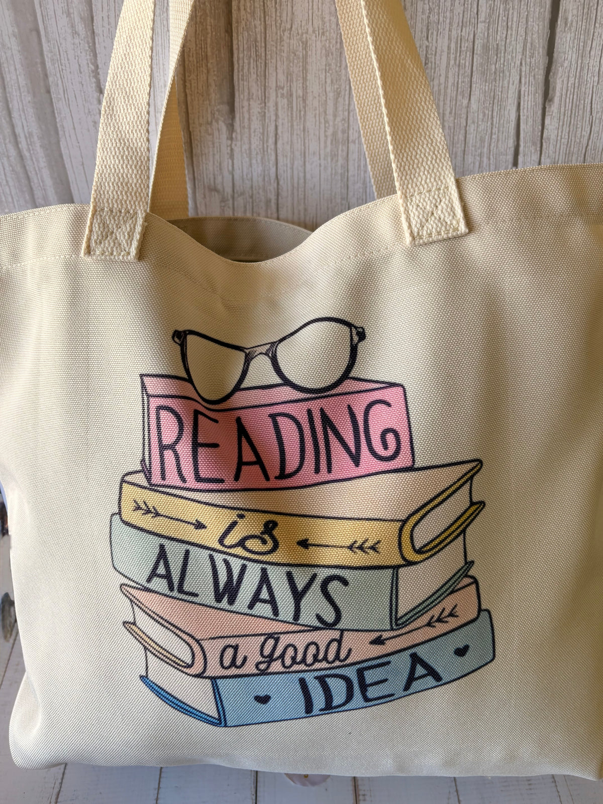 Reading Is Always A Good Idea Tote Bag