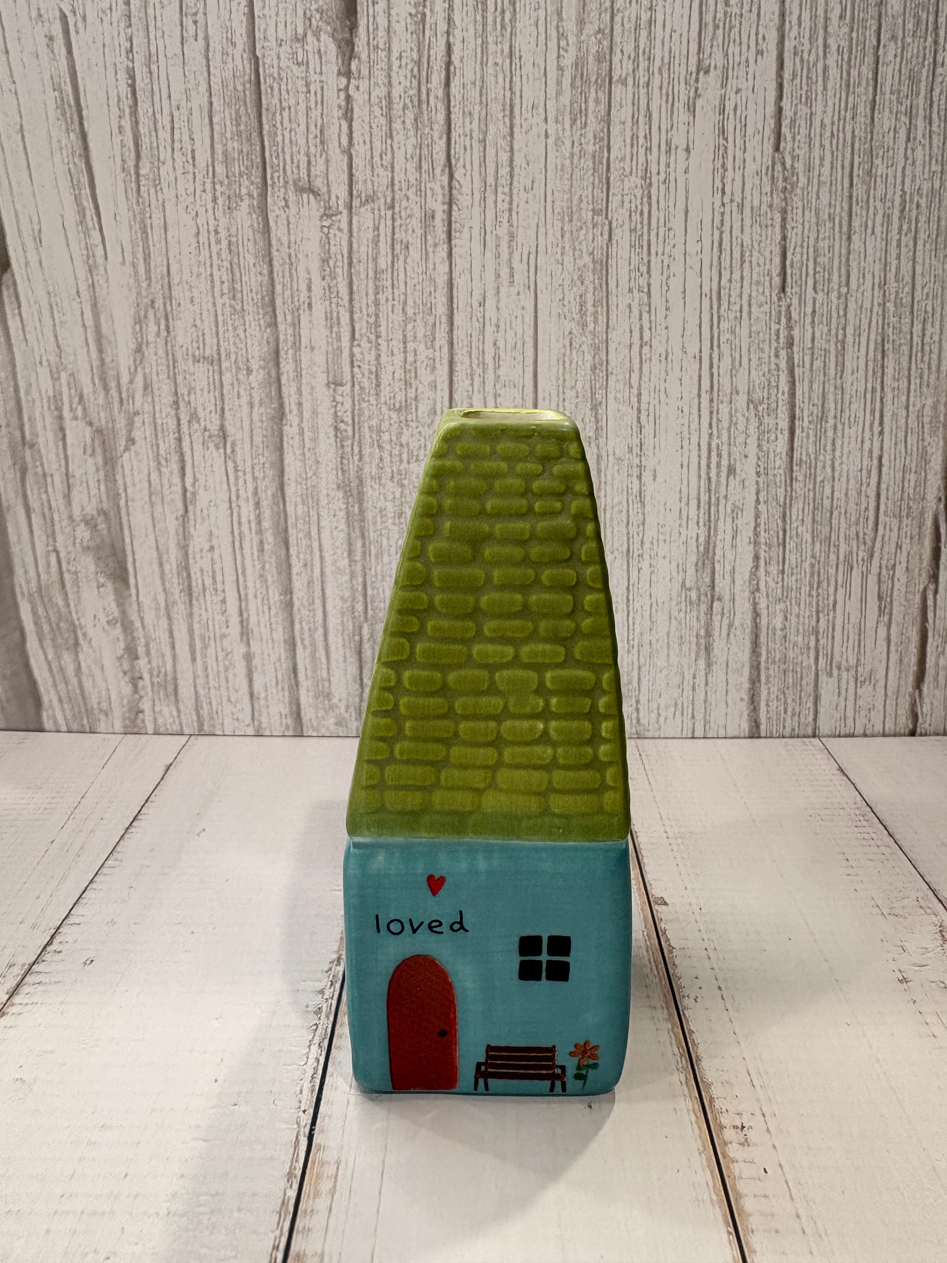 Cottage Bud Vase Loved